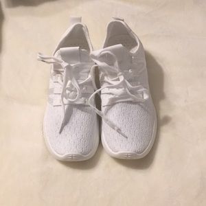 Cute all white sneakers!